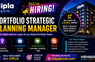 Cipla Recruitment 2026
