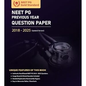 NEET PG NBE Solved Question Papers & PYQs with Expert Explanations, Solutions Printed Book - Image 1