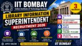 IIT Bombay Library Information Superintendent Recruitment 2026